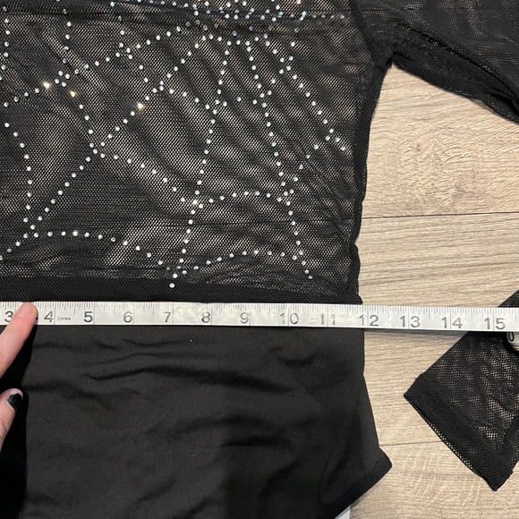 Forever 21 spiderweb fishnet bodysuit - Picture 4 of 5